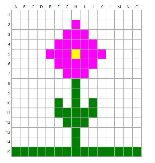 kodowanie programowanie ciekawe lekcje kwiatek łąka kwiaty